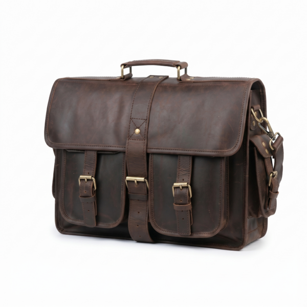 Urban Dezire Leather Messenger Bag for Men