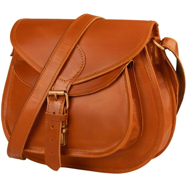 Mandore Saddle | Leather Crossbody Bag For Women